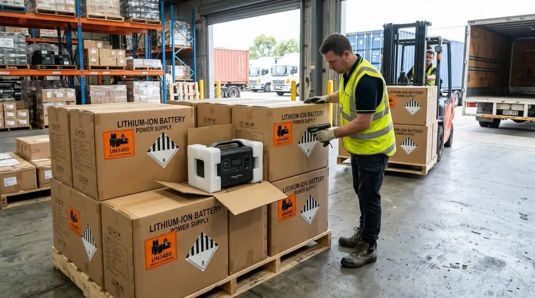 Lithium Power Supply Shipping